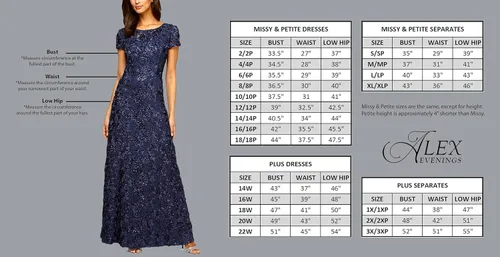 Vista 5 de Alex Evenings Vestido tipo chaqueta de 2 piezas para mujer con ribete de lentejuelas