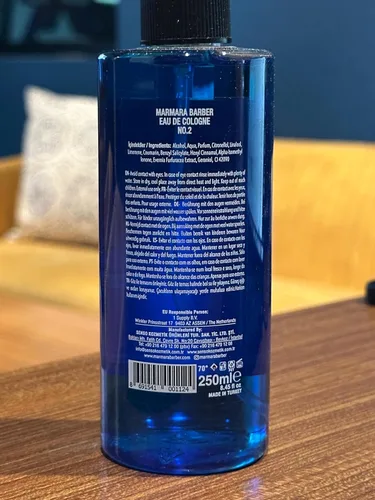 Vista 7 de Marmara Barber Cologne - La mejor opción de peluqueros modernos y abanicos de afeitado tradicionales, tamaño de viaje (1.7 fl oz, número 1)