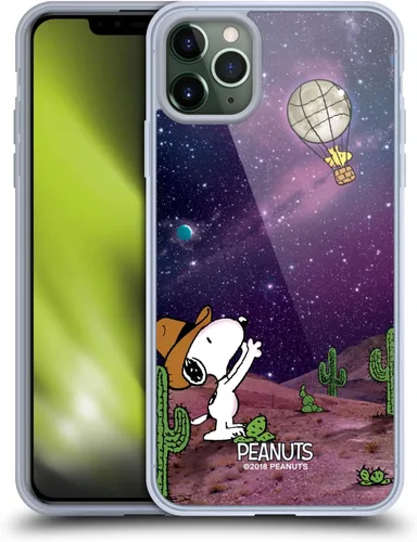 Vista 150 de Head Case Designs Funda de gel con licencia oficial de Peanuts Nebula Cactus Needles Snoopy Space Cowboy [protección de grado militar] compatible