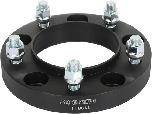 Vista 9 de ECCPP 2 espaciadores de rueda centrados de 5 lengüetas de 5 x 150 a 5 x 150 14 x 1.5 4.331 in 1 pulgada para Toyota 1998-2016 para Land Cruiser