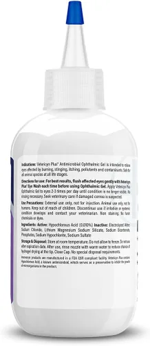 Vista 7 de Vetericyn Plus Gel oftálmico para ojos para caballos Alternativa de ungüento para ojos para lubricar y aliviar las irritaciones de ojo de caballo
