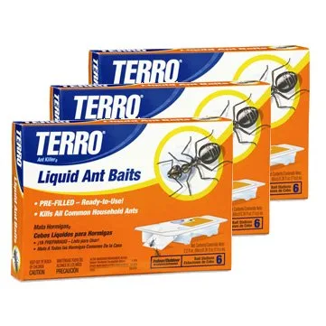 Ant Killer: Terro Liquid Baits (paquete de 3, 18 estaciones de cebo en total)
