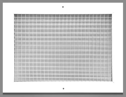 Vista 48 de HVAC Premium Rejilla de aire de retorno Eggcrate con núcleo cúbico de 6 x 6 pulgadas, aluminio a prueba de óxido, cubierta de conducto