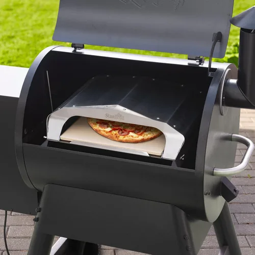 Vista 3 de Accesorio para horno de pizza de leña Stanbroil para parrillas de pellets Traeger, Pit Boss, Camp Chef, Green Mountain Grills, Z Grills, Smokin