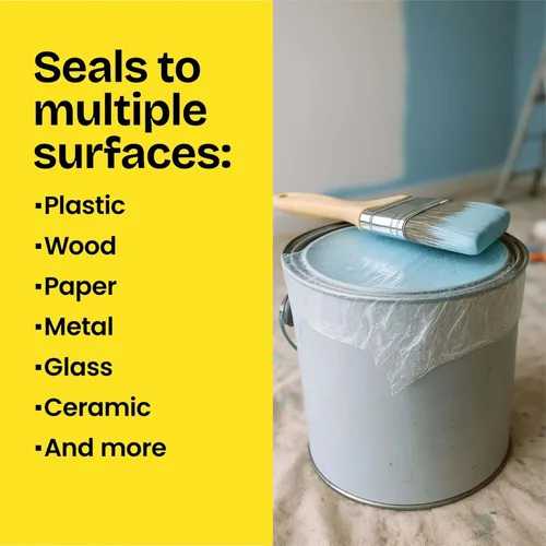 Vista 5 de Glad Press'N Seal - Rollo de plástico para alimentos, rollo de 70 pies cuadrados (el paquete puede variar)