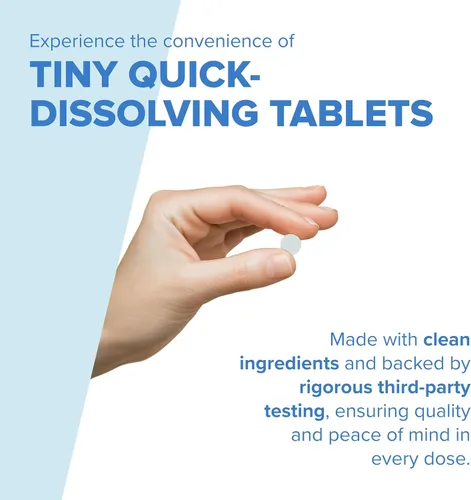 Vista 3 de Superior Source Vitamina B1 (tiamina), 100 mg, tabletas microlingües de disolución rápida debajo de la lengua, 100 unidades, aumento del metabolismo