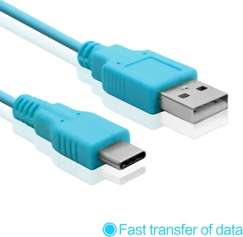 Vista 2 de HEATFUN Cargador USB C para Nintendo Switch, cable de carga rápida para Nintendo Switch, MacBook, Pixel C, LG Nexus 5X G5, Nexus 6PP9 Plus, One Plus