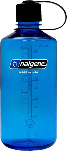 Vista 21 de Nalgene Botella de agua Tritan a prueba de fugas, sin BPA, de 32 onzas, boca estrecha, fabricada en los Estados Unidos para uso al aire libre e
