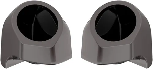 Vista 225 de Advanblack Alpine Green Tour Pack - Paquete de altavoces de 6.5 pulgadas, carcasa de audio trasera, color a juego, ajuste Harley King Tour Pack