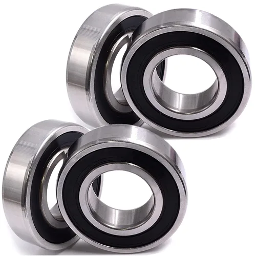 Paquete de 4 rodamientos Z9504-RST de 0.75 pulgadas de diámetro JD9236 JD9296 Z9504B JD9239 204BBAR P204RR6 Z9504-RST Z9504 con grasa C3 y alta
