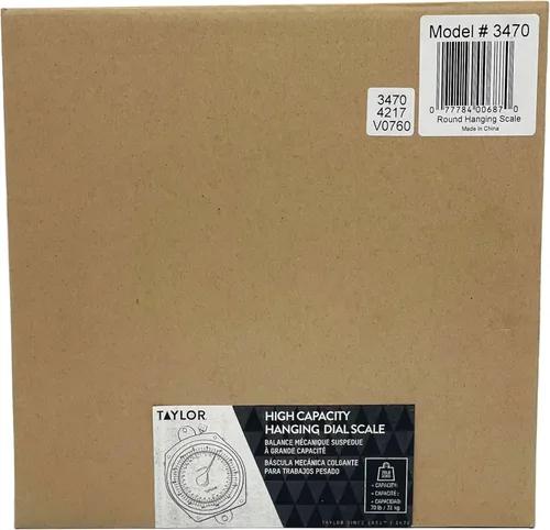 Vista 7 de Taylor Escala colgante industrial estilo dial de 70 libras