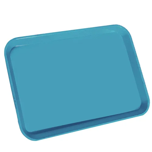 Vista 24 de 1 pieza de bandeja de procedimiento dental autoclavable con cierre, configuración de bandejas planas tamaño B (Ritter), bandejas planas