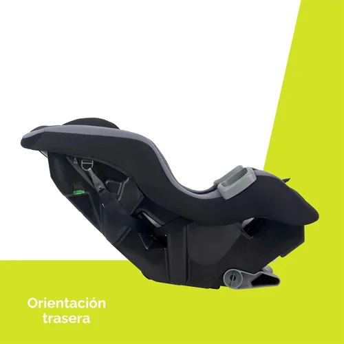 Vista 8 de Baby Trend Trooper™ Slim 3 en 1 Asiento de coche convertible, Negro Dash