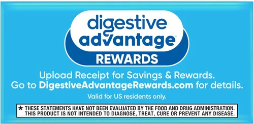 Vista 10 de Cápsula de enzima digestiva y probiótica: Digestive Advantage 32 cápsulas, sobrevive 100 veces mejor que los 50 mil millones de UFC normales