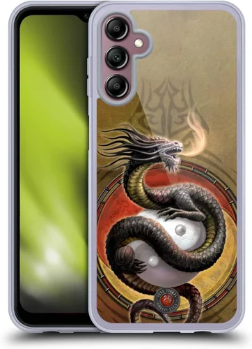 Vista 206 de Head Case Designs Officially Licensed Anne Stokes God's Hammer Guardian Dragons Gel Case [Military Grade Protection] Compatible with Samsung Galaxy
