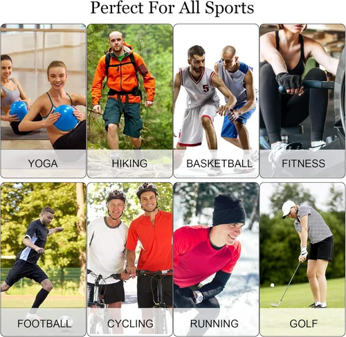 Vista 7 de Geyoga 3 pares de mangas de compresión completas para las piernas, protección UV, deportes al aire libre, ciclismo