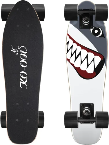 Vista 9 de KO-ON Skateboard Patinetas Completas Skateboards de 22 Pulgadas Mini Cruiser Skateboards para Principiantes, Niños, Chicos y Chicas