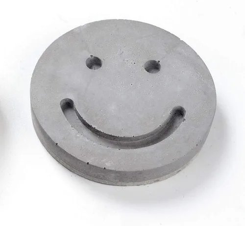 Vista 4 de NICOLE Molde de silicona redondo de hormigón Moldes de fundición de silicona para posavasos de bricolaje