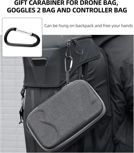 Vista 5 de Avata Bolsa de transporte para DJI Avata Goggles 2 Motion Controller Case Cover FPV Drone RC Accesorios de control remoto Protección rígida