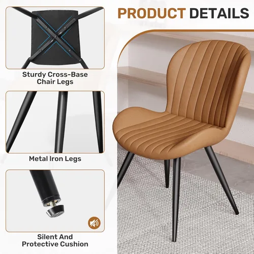 Vista 6 de Aivermel - Juego de mesa de comedor extensible redonda a ovalada para 4 a 6, mesa de cocina de madera con almacenamiento oculto y sillas tapizadas