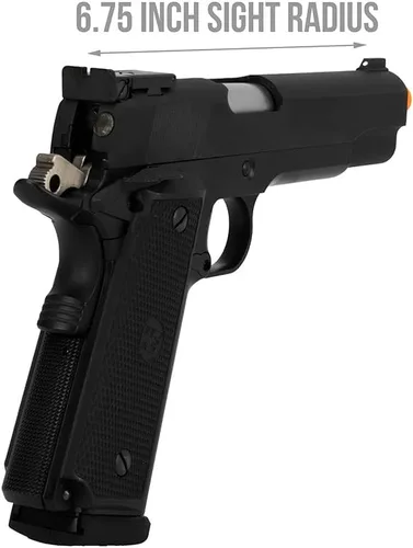 Vista 5 de P14 Full Metal 5.1 Hi-Capa Gas Blowback Airsoft Pistol-WE Tech