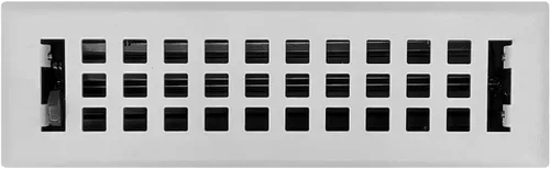 Vista 21 de Madelyn Carter Cubierta de ventilación de estilo artesanal contemporáneo, interior de acero fundido sólido, controla el flujo de aire, 2 x 10