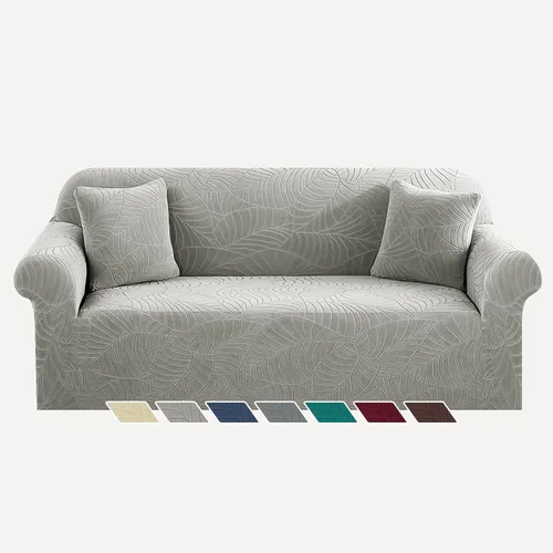 Vista 66 de YEMYHOM Funda para sofá con diseño jacquard de alta elasticidad, funda para silla de sala de estar, a prueba de mascotas, perros y gatos