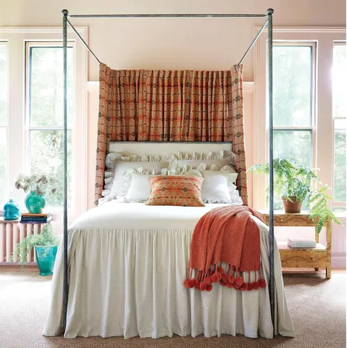 Vista 6 de Pine Cone Hill Wilton Colcha natural, tamaño individual, patrón sólido neutro