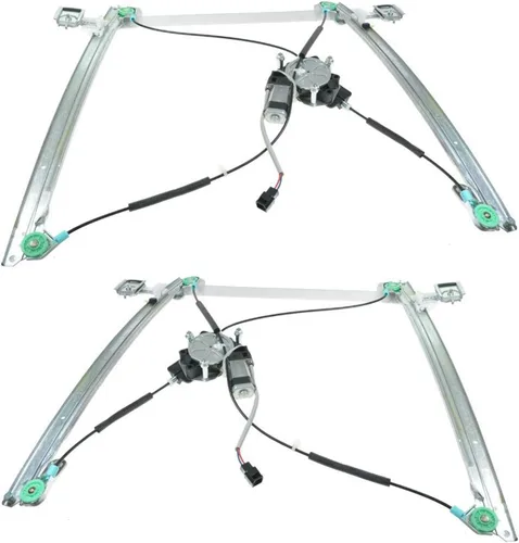 Vista 102 de TRQ Conjunto de motor y regulador de elevalunas eléctrico delantero compatible con Honda Accord 2018-2020