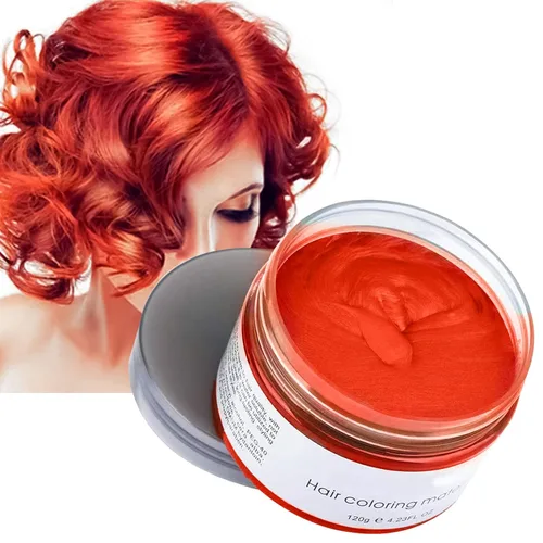Vista 13 de Cera temporal para teñido del cabello, spray de color para el cabello, cera natural para el color del cabello, tinte temporal para el cabello
