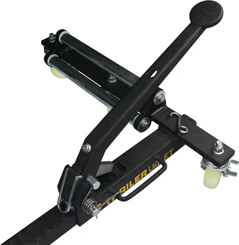 Vista 6 de Trailer Valet Carrito Resistente de 6 Ruedas para Remolques de Eje Tándem – Capacidad de 2,000 Libras por Rueda – Maniobra Suave para Casas