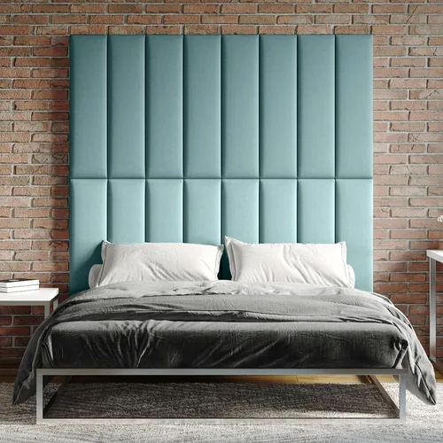 Vista 199 de Jaxx Panelist - Cabecero acolchado moderno, juego de 4 paneles para montar en la pared (cada uno de 11.25 x 38 pulgadas), tamaño King