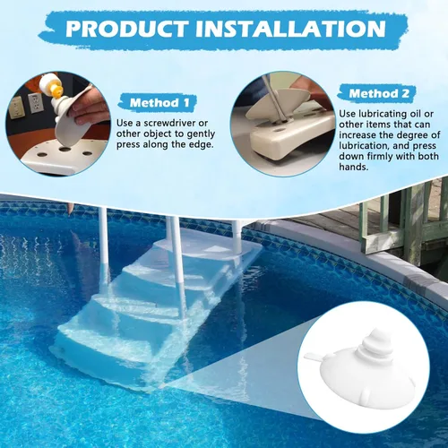 Vista 3 de Taza de paso para Innovaplas Pasos sobre el suelo Piscina (1PCS)