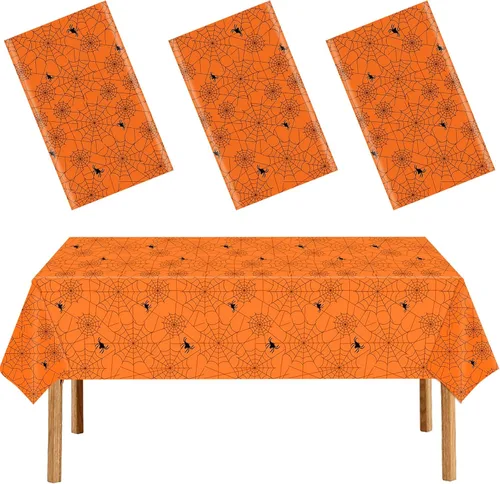 Vista 19 de 3 manteles de plástico con diseño a cuadros, decoración de fiesta de cumpleaños, mantel desechable para niños, suministros de fiesta de cumpleaños