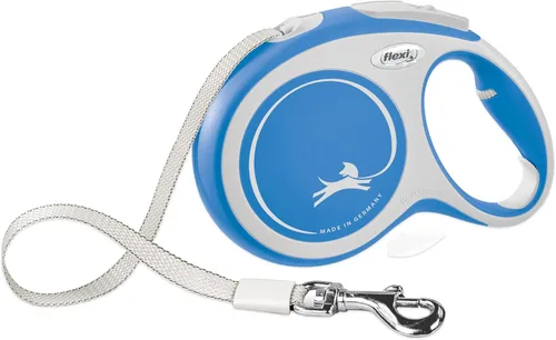 Vista 2 de Flexi Cinta de diseño negro, correa retráctil para perros de hasta 33.1 lbs/33 libras