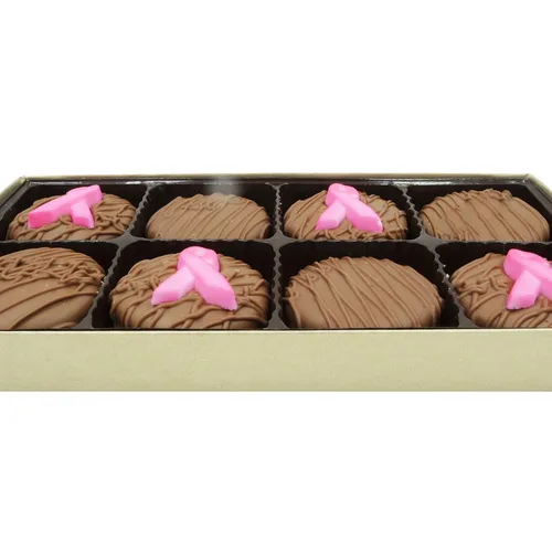 Vista 180 de Galletas Oreo bañadas en chocolate oscuro y con leche, de Philadelphia Candies