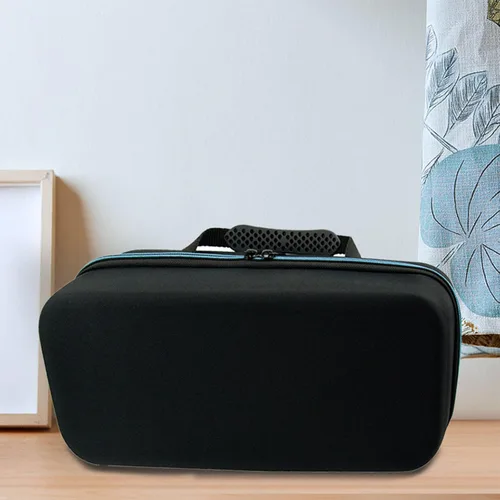 Vista 6 de Funda rígida de EVA para Samsung The Freestyle Proyector y base de batería, el proyector Freestyle Todos los accesorios Bolsa de almacenamiento