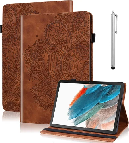 Vista 13 de Case for Fire HD 8 / Fire HD 8 Plus (12th/10th Generation,2024/2022/2020),PU Leather Wallet Shockproof Cover with Card Slots - Blue