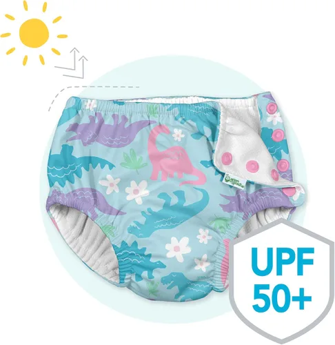 Vista 5 de i play Unisex-Baby Snap Reusable Swim Diaper