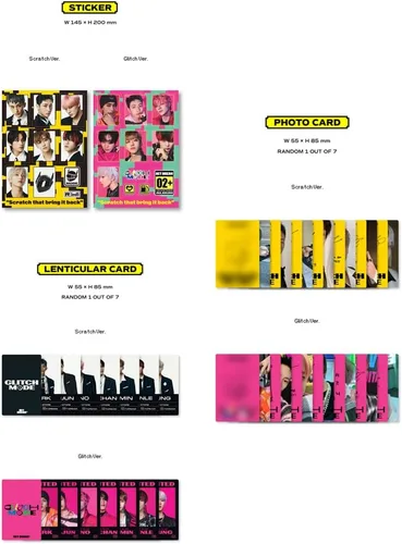 Vista 5 de NCT Dream - Glitch Mode el segundo álbum Photobook versión (B ver)