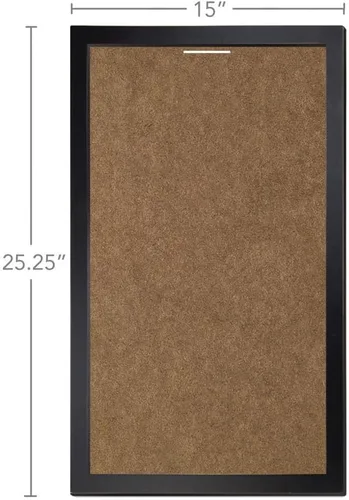 Vista 6 de Lang Brands, LLC, marco de calendario de pared contemporáneo, acabado negro