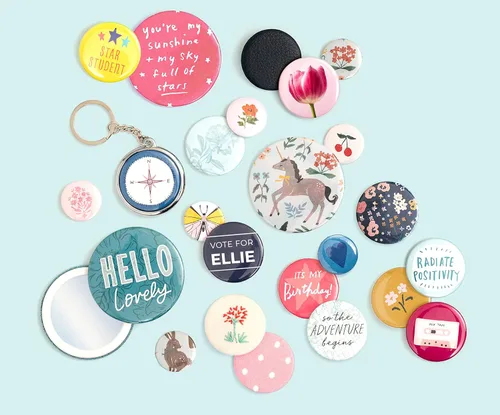 Vista 6 de We R Memory Keepers Paquete de recarga a granel de botón de presión 100/Pkg-Pequeño (25mm)