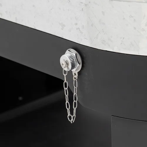 Vista 14 de Permasteel Rolling Patio Cooler – Large Outdoor Ice Chest with Wheels, Beverage Cooler for Backyard, BBQ, Tailgate, Beach, Parties, Rustic Farmhouse