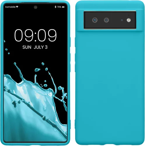 Vista 33 de kwmobile Funda compatible con Google Pixel 6 - Funda protectora de silicona TPU suave y delgada - Piedra antigua