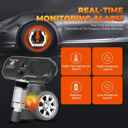 Vista 7 de Jsueng Sensor TPMS, sensor de sistema de monitoreo de presión de neumáticos de 315 Mhz para Honda Accord 2008-2012, Honda CR-V 2007-2011, Honda Fit