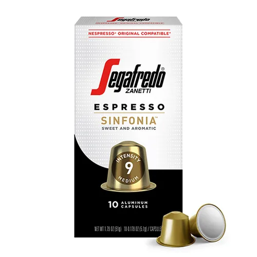 Vista 18 de Cápsulas de Espresso Segafredo Zanetti – Cápsulas de aluminio para máquinas originales Nespresso – Espresso de tostado medio-oscuro premium con un