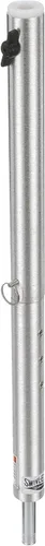 Vista 3 de Attwood SP-2244-ADJ Lock' N-Pin Poste de 3/4 pulgadas, ajustable manualmente de 25 a 31 pulgadas, sin rosca, pasador de acero, aluminio cepillado