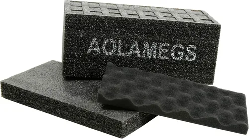 Vista 3 de Aolamegs 24 revisteros de espuma de lata de munición de .50 Cal (precortado, espuma de grado militar)