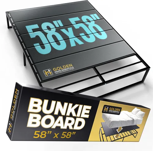 Vista 12 de Golden Home Essentials - Tabla de cama resistente de 58 pulgadas x 48 pulgadas, tabla de cama para evitar el hundimiento del colchón