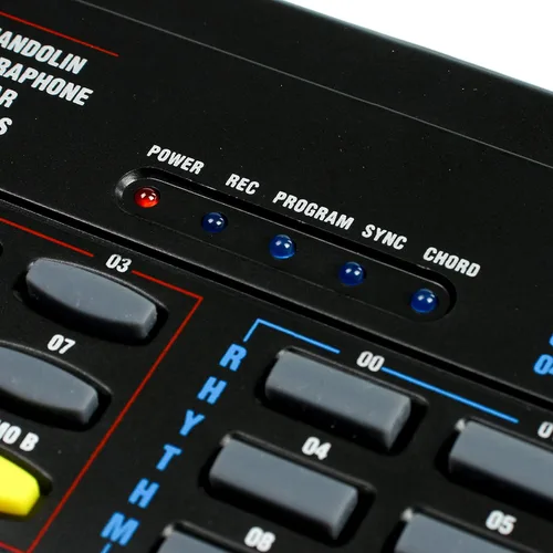 Vista 4 de RockJam - Teclado tipo piano de 49 teclas con fuente de alimentación, soporte para partituras, calcomanías para notas de piano y lecciones de Simply